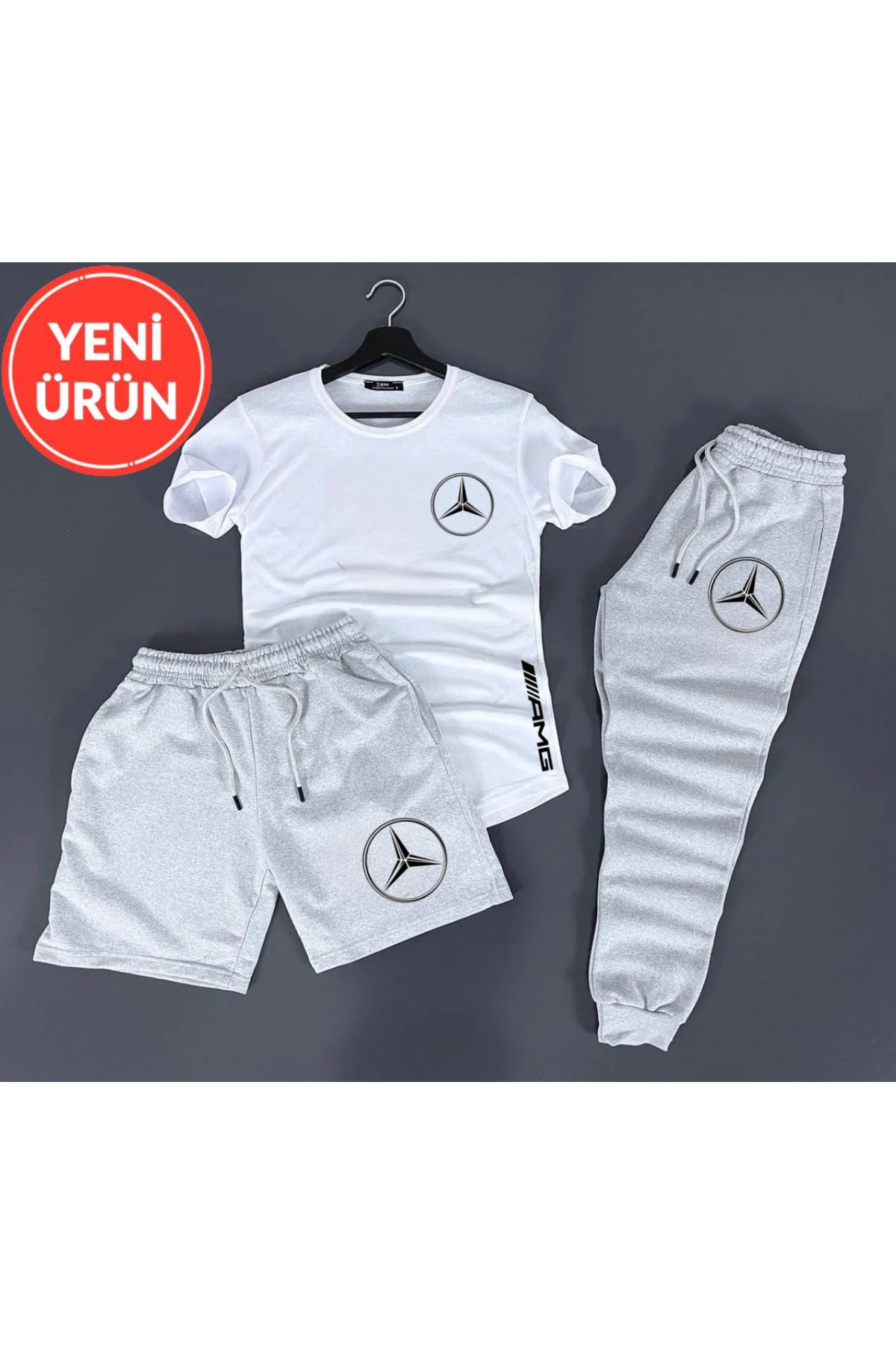 The orginals araç logo özel tasarım 3lü Şort-Eşofman-thşört Eşofman Takımı